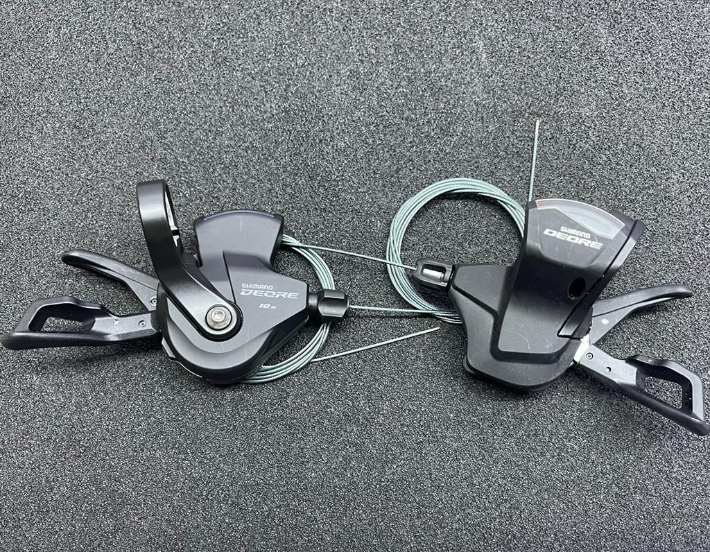 Shimano Deore SL-M4100/SL-M6000 Shifter Set – 3x10 Speed
