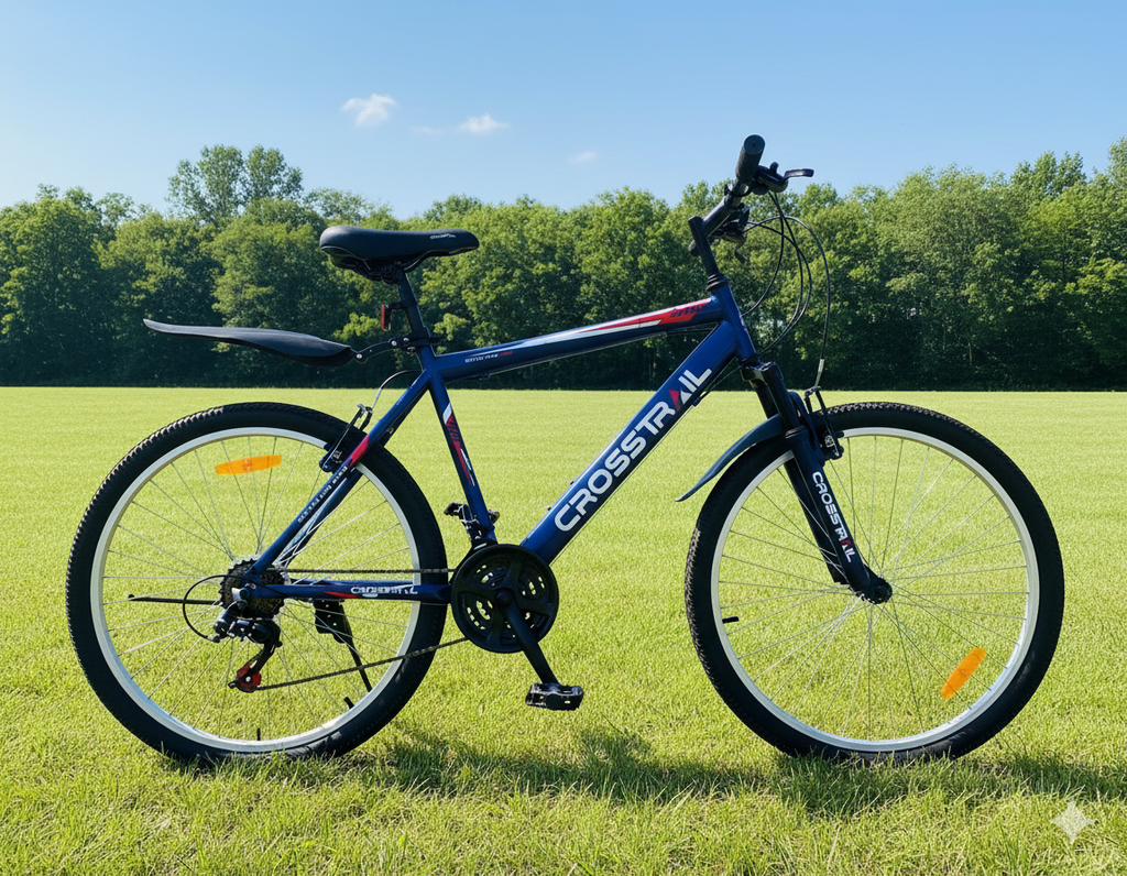 Crosstrail Bike Front Suspension - Size 26 Cyan