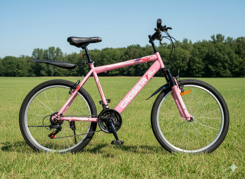 Crosstrail Bike -SIze 24 Black