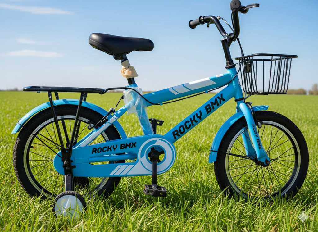 Rocky BMX Kids Bike – Size 16 (Blue)