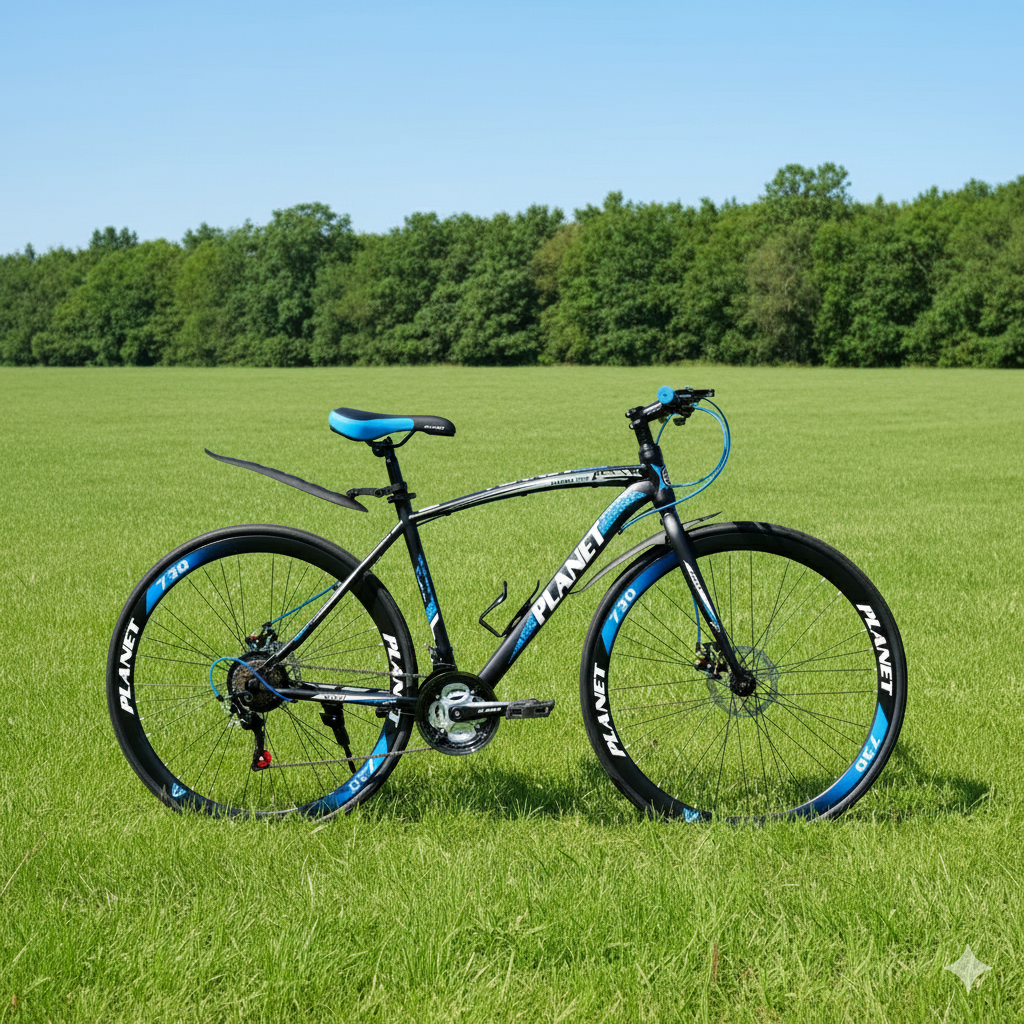 Planet Hybrid Roadbike - Blue