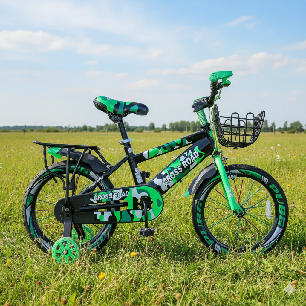 Crossroad Kids Bike Size 16 Green