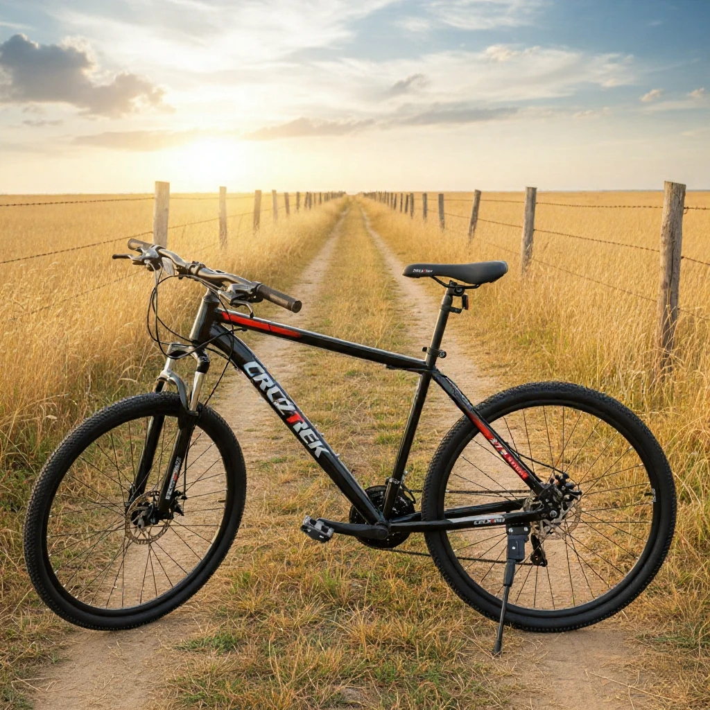 Cruztrek Komet 27.5 (Black, Hi-Ten steel)