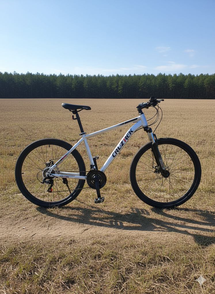 Cruztrek MTB 27.5 20"– Silver (Hi-Ten Steel)