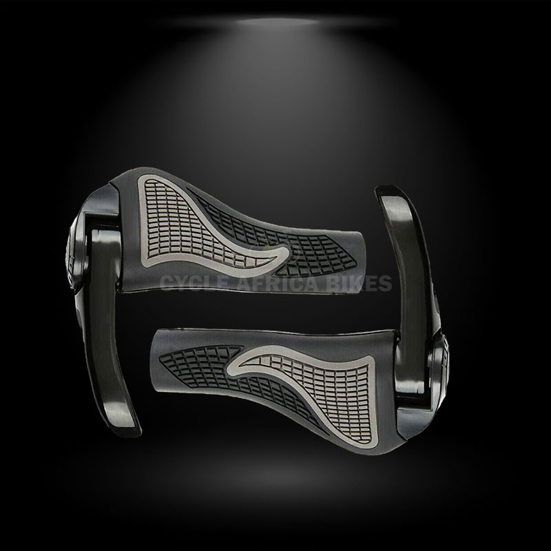 Bicycle Handle Bike Grips with Horns Black