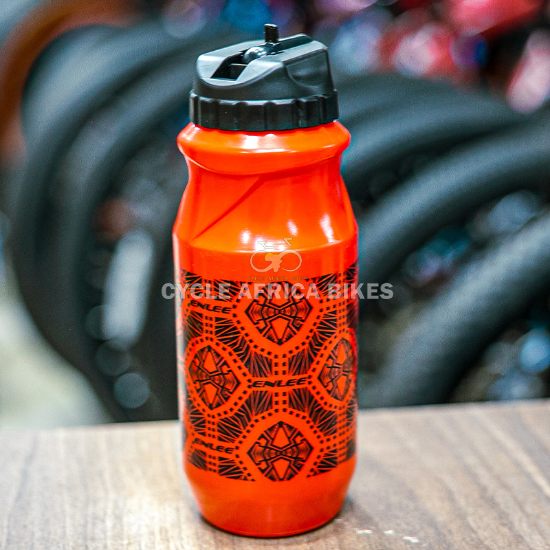 ENLEE STAR PATTERN WATER BOTTLE RED