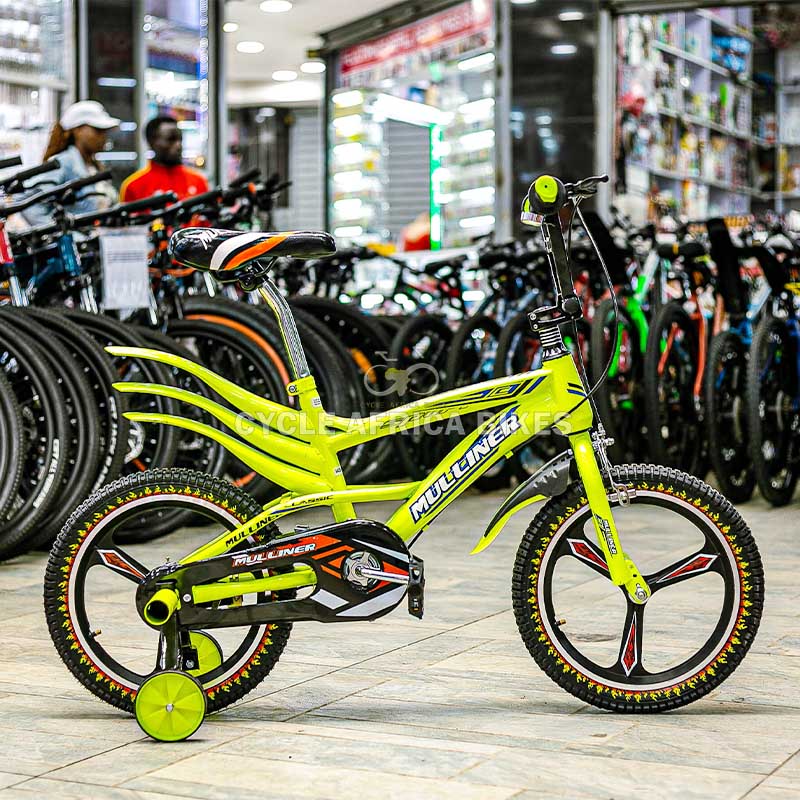 Strong Mulliner BMX Bike Size 16 Green Kids Bicycle