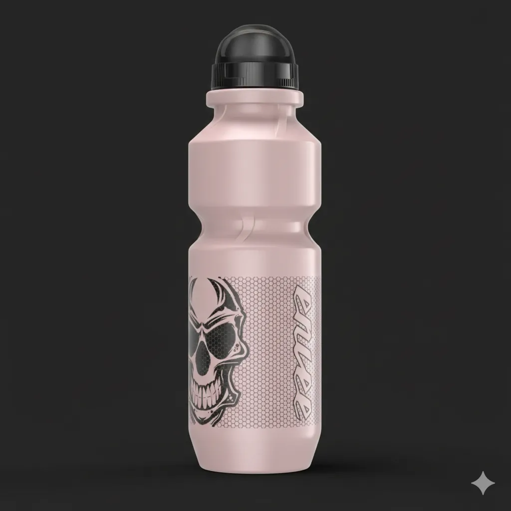 Enlee skull water bottles 750ml Pink