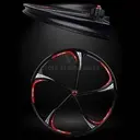 Bicycle Chrome Bike Wheel Rear