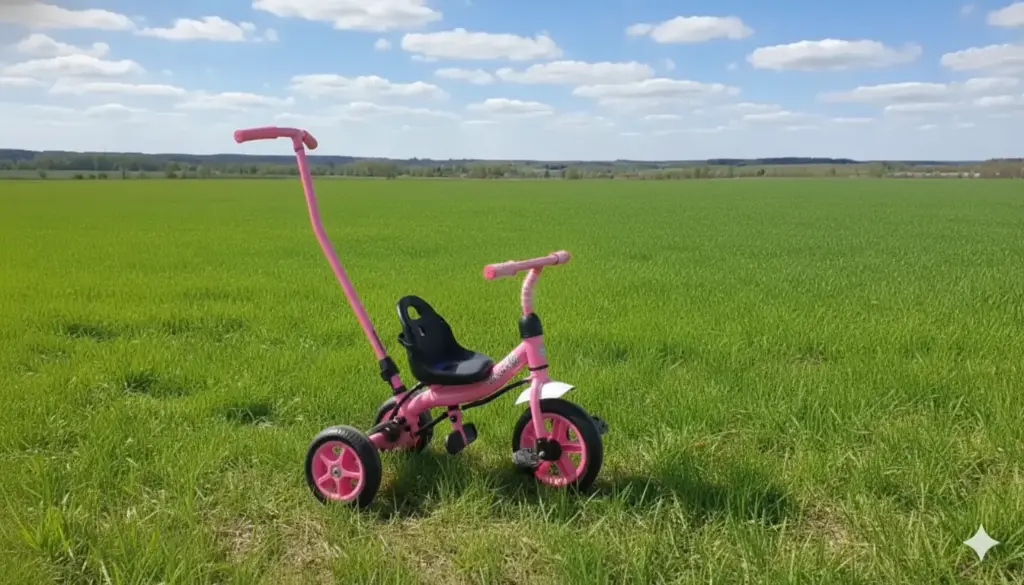 Kids Tricycle with Push Handle