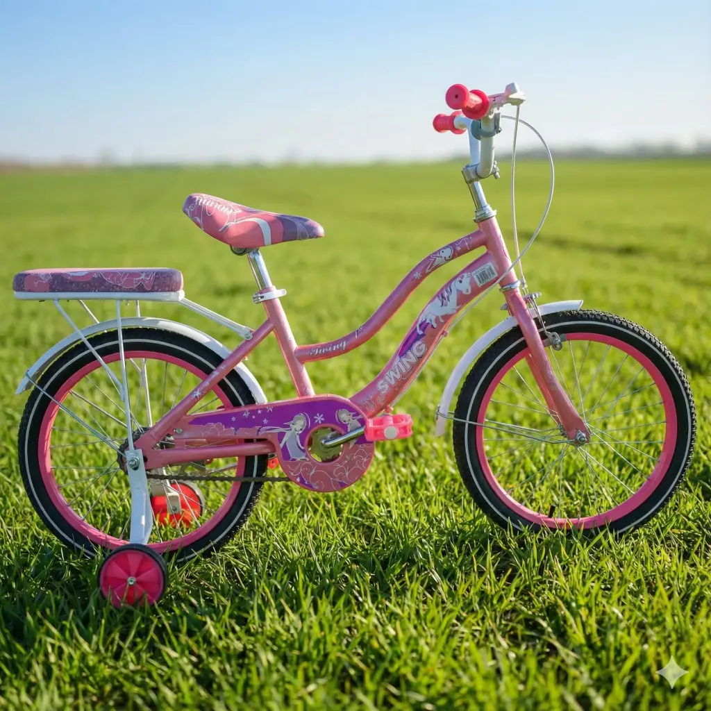 Swing BMX Bike Girls Size 18 Pink