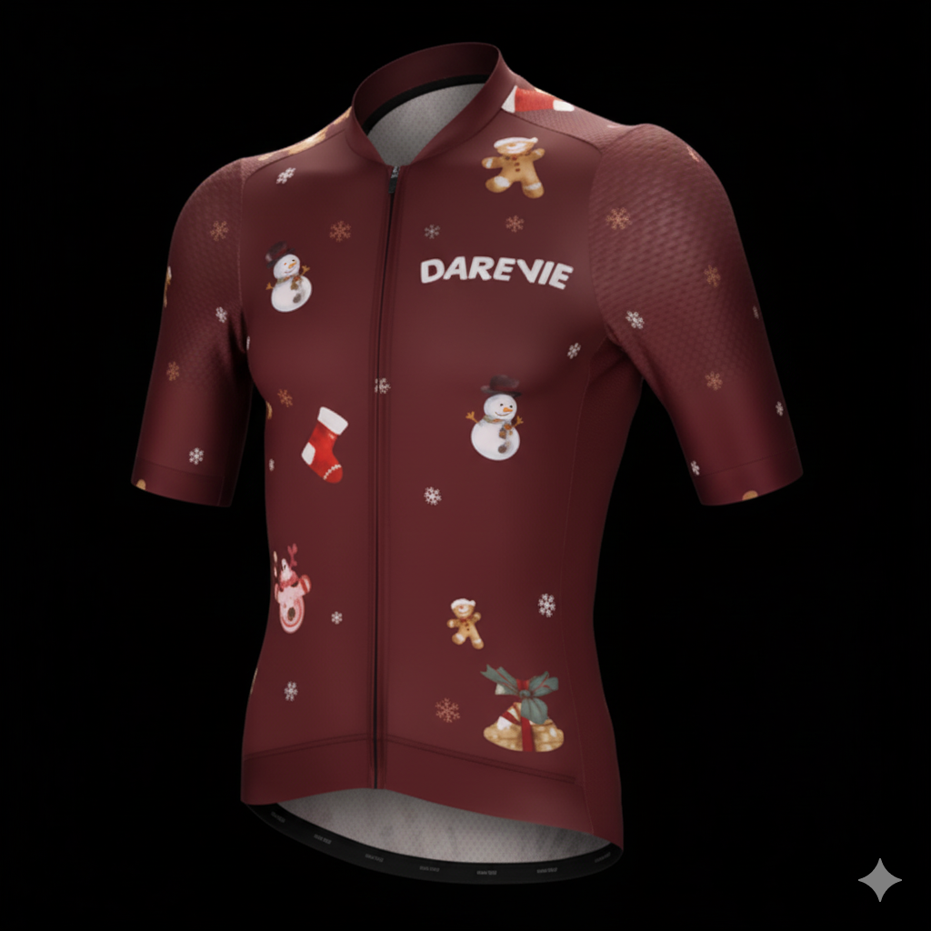 🎄 Darevie Christmas Cycling Jersey