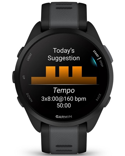 [GM010-02863-20] Forerunner 165,GPS, Black/SlateGrey, WW