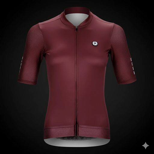 [AG2593SMALL BROWN] DVJ180 Cycling Jersey Small Brown