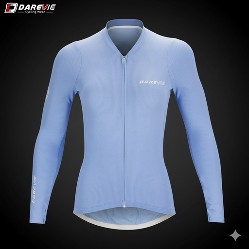 [AG2598L-GREEN XL] DVJ161W Carbon Jersey Long Sleeve L-Green XL