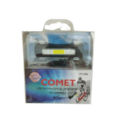 [CP25676W] Comet FY-306 USB Rechargeable Headlight