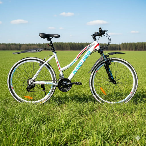 [BK2313WHITE] Planet Daisy Girls Bike- white