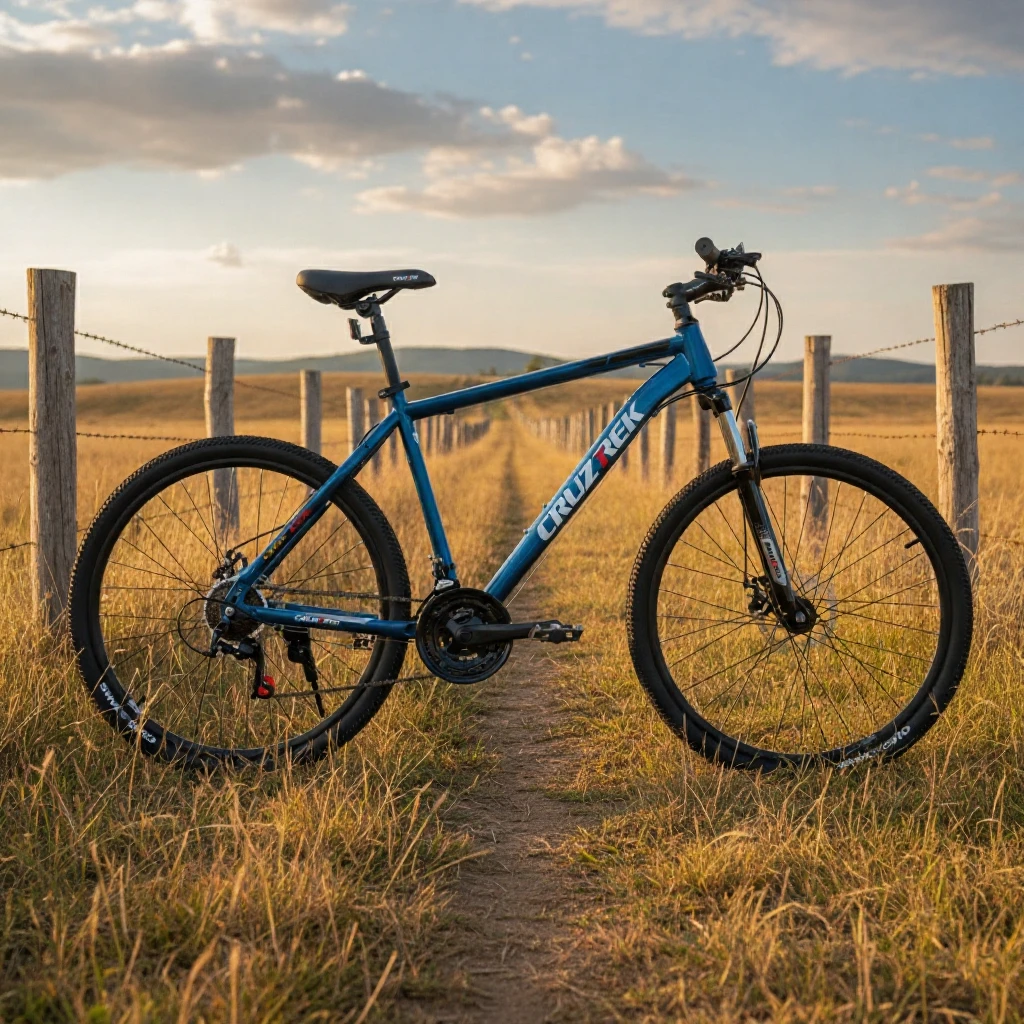 [CP24653W] CruzTrek Komet 27.5 (Dark Blue, Hi-Ten Steel Frame)