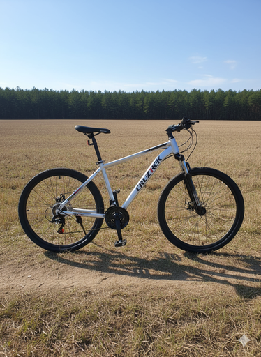 [CP24577W] Cruztrek MTB 27.5 20"– Silver (Hi-Ten Steel)