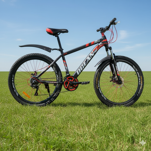 [BK2206Orange] Ocean MTB Bike – 26″ (Orange)