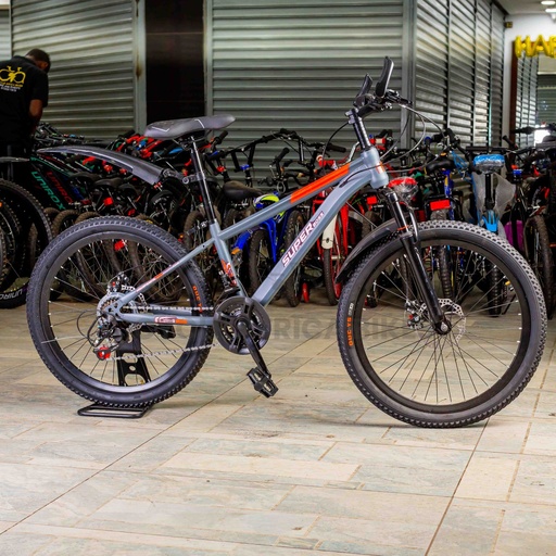 [CP18373W] Super Boss Adults Bike Black Bicycle