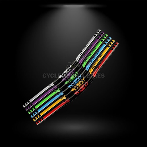 [CP1139GREEN] BICYCLE FMFXTR Bike Handle Bars (GREEN) 720mm