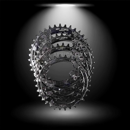 [CP1055] Bicycle DECKAS MTB Bike Chain  Ring 104bcd 36T for Shiman