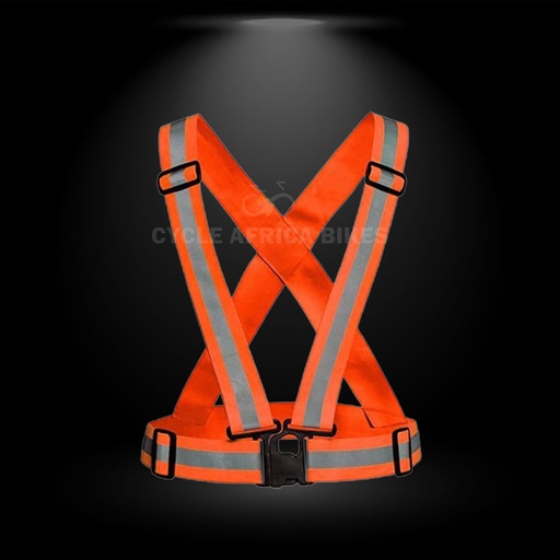 [AC1929] Bicycle Adjustable Reflector Strap Orange