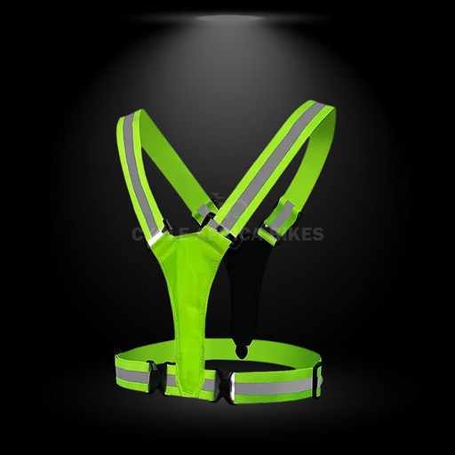 [CP17903W] Bicycle Light Reflectors L-Green