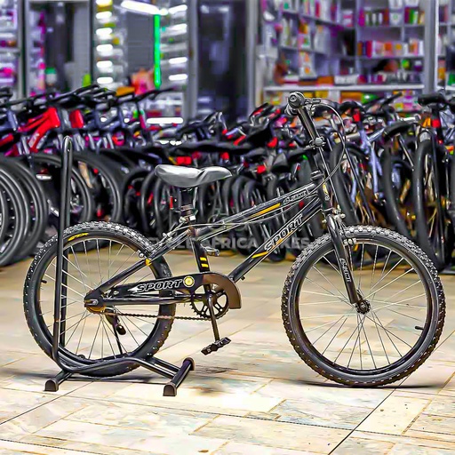 [BK1570] Sport Black Bicycle Size 20 Kids Bike