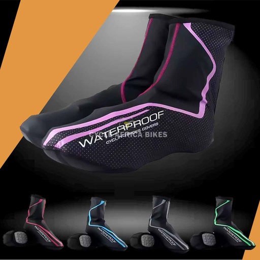 [AC1977] PU Fluffy Windproof and Waterproof Lock Shoes Cover winter