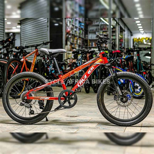 [BK1637RED] Super Steady Bicycle CruzTrek Size 20 Kids Bike Ideal for 7-11 years - Red