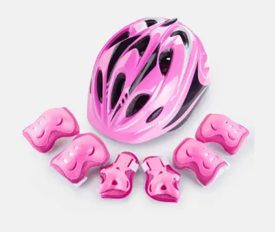 [AG2693PINK] Kids Protective Gear Pink