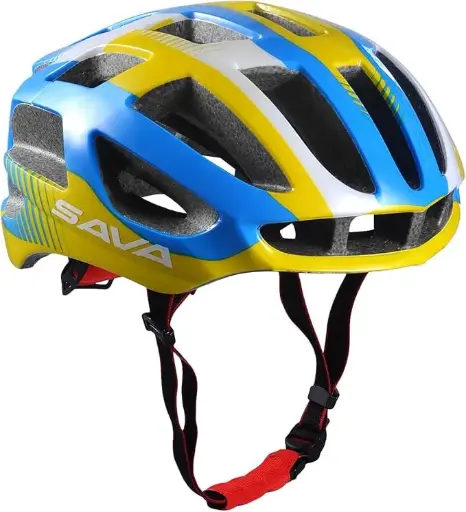 [AC1865] SAVA Bicycle Helmet Yellow