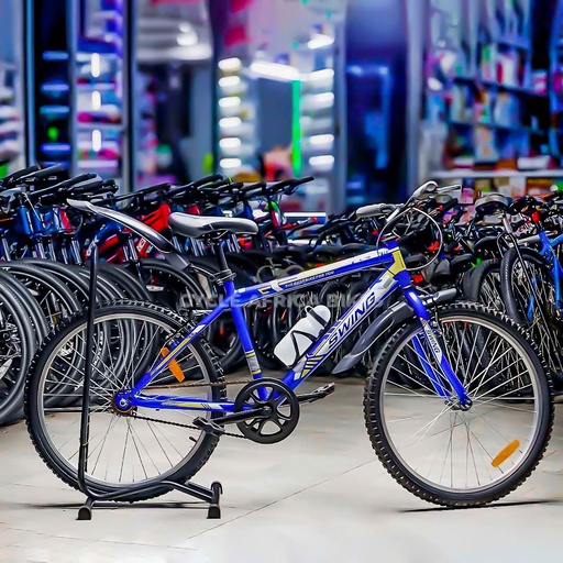 [BK1617BLUE] Strong Swing Bike Size 24 Bicycle - Blue