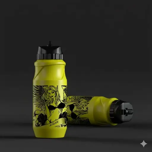 Enlee Barbie Water Bottle 650ml